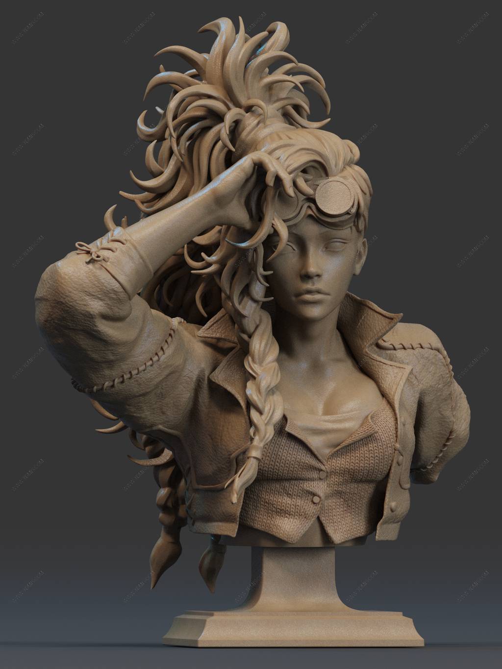 P站图纸印象馆 CA3D 2025年6月半身像合集 CA3D 2025年6月半身像合集