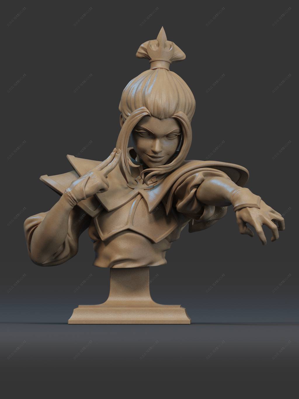 P站图纸印象馆 CA3D 2025年6月半身像合集 CA3D 2025年6月半身像合集