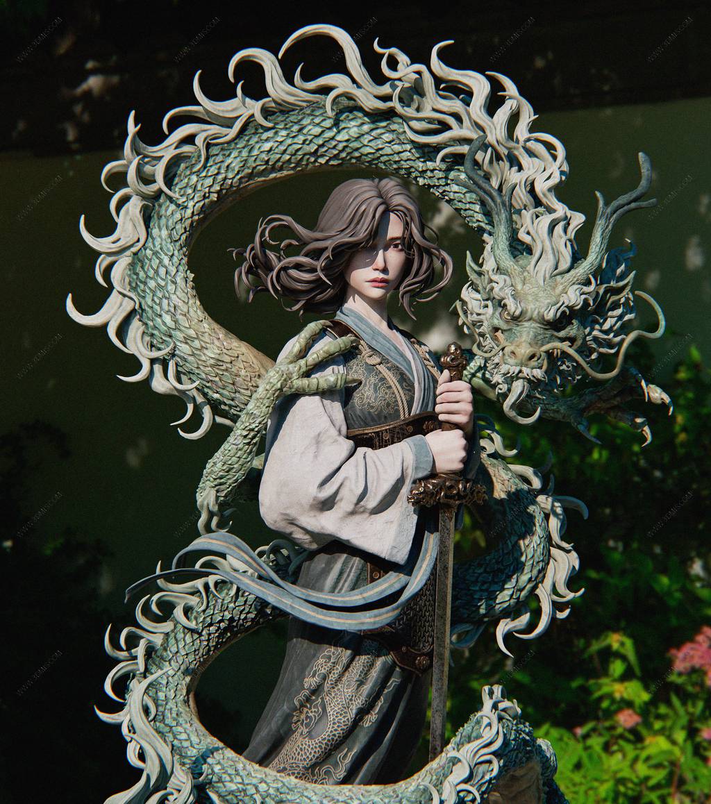 P站图纸印象馆 CA3D 花木兰 CA3D 花木兰