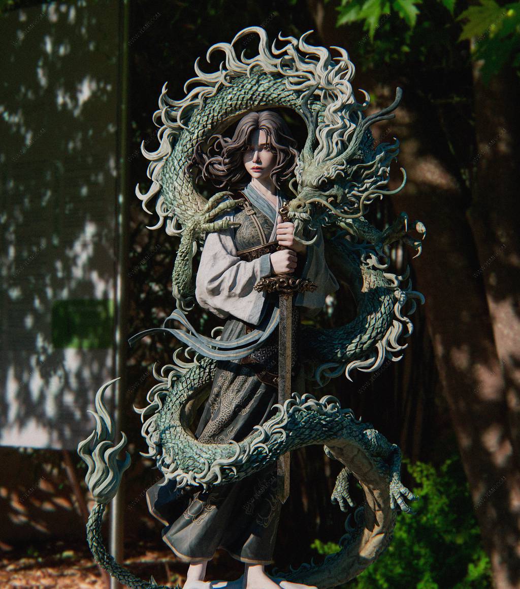 P站图纸印象馆 CA3D 花木兰 CA3D 花木兰