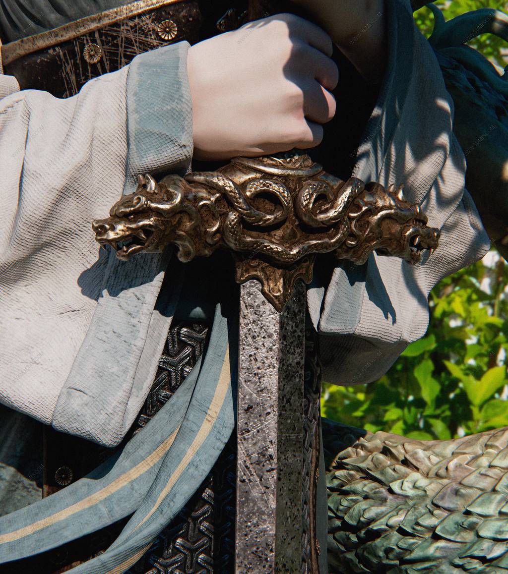 P站图纸印象馆 CA3D 花木兰 CA3D 花木兰