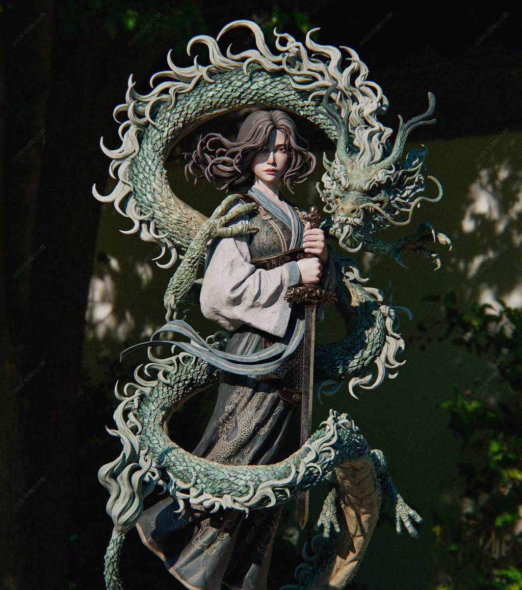 P站图纸印象馆 CA3D 花木兰 CA3D 花木兰