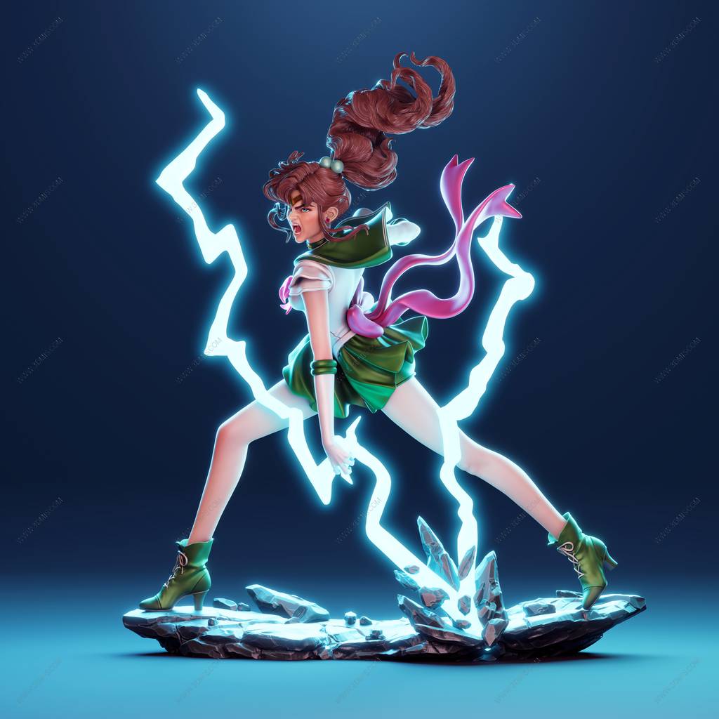 P站图纸印象馆 CA3D 美少女战士 木野真琴 CA3D 美少女战士 木野真琴