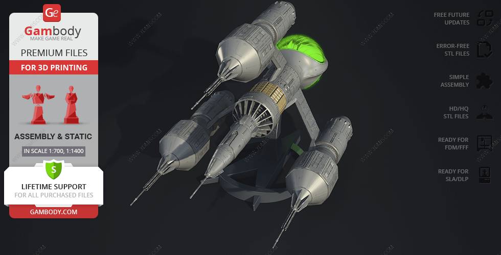 P站图纸印象馆 Gambody 布雷克斯七号 解放者号 Gambody 布雷克斯七号 解放者号