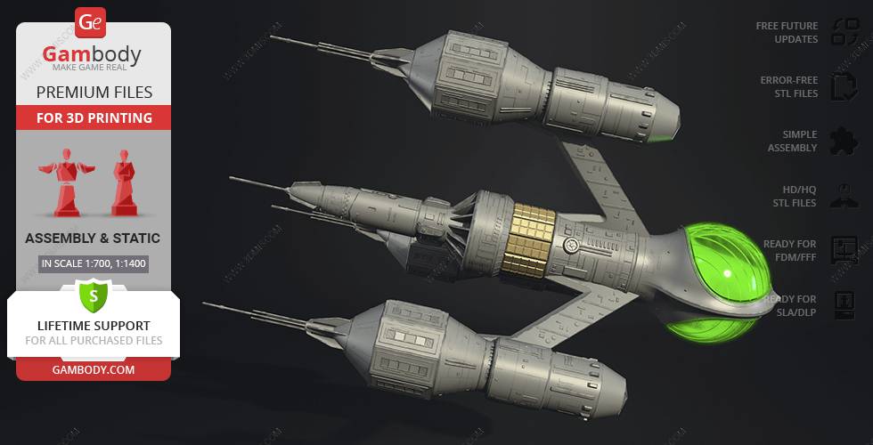 P站图纸印象馆 Gambody 布雷克斯七号 解放者号 Gambody 布雷克斯七号 解放者号