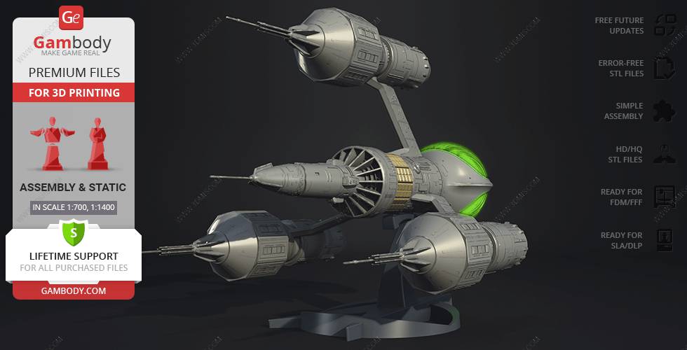 P站图纸印象馆 Gambody 布雷克斯七号 解放者号 Gambody 布雷克斯七号 解放者号