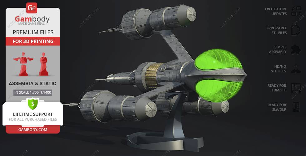 P站图纸印象馆 Gambody 布雷克斯七号 解放者号 Gambody 布雷克斯七号 解放者号