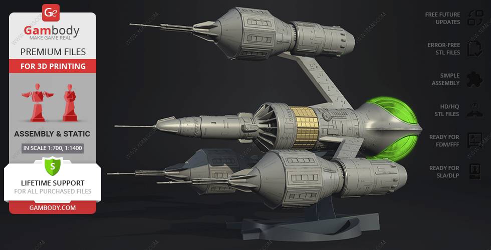 P站图纸印象馆 Gambody 布雷克斯七号 解放者号 Gambody 布雷克斯七号 解放者号