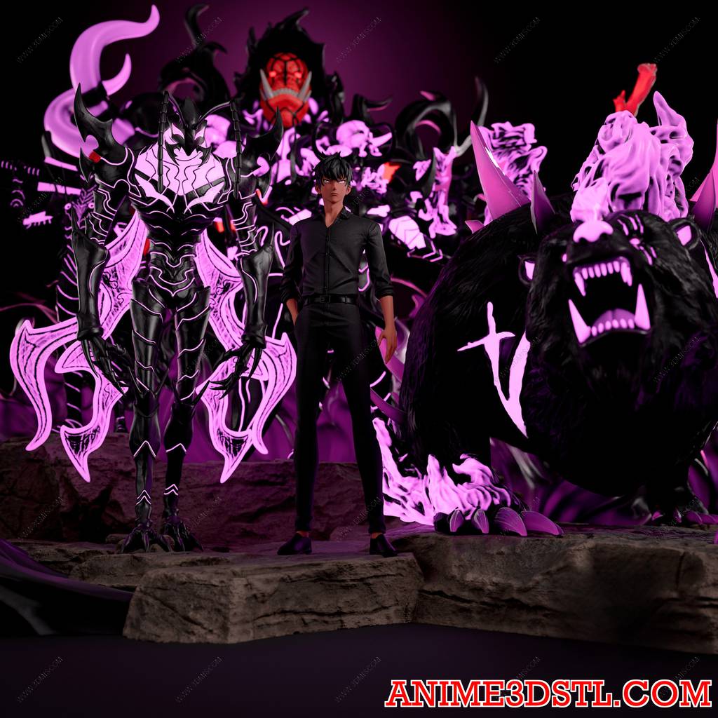 P站图纸印象馆 我独自升级 程肖宇 我独自升级 程肖宇