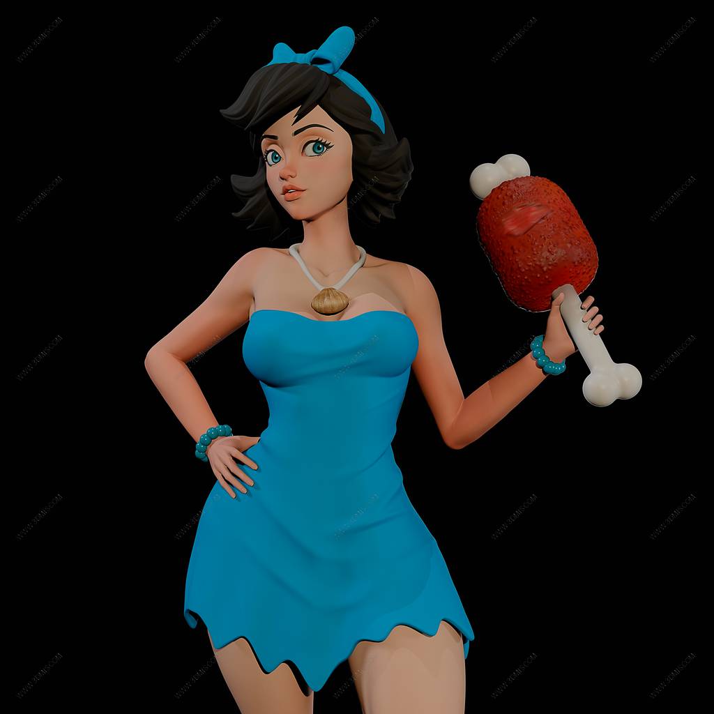P站图纸印象馆 Momoji 摩登原始人 Betty Rubble Momoji 摩登原始人 Betty Rubble
