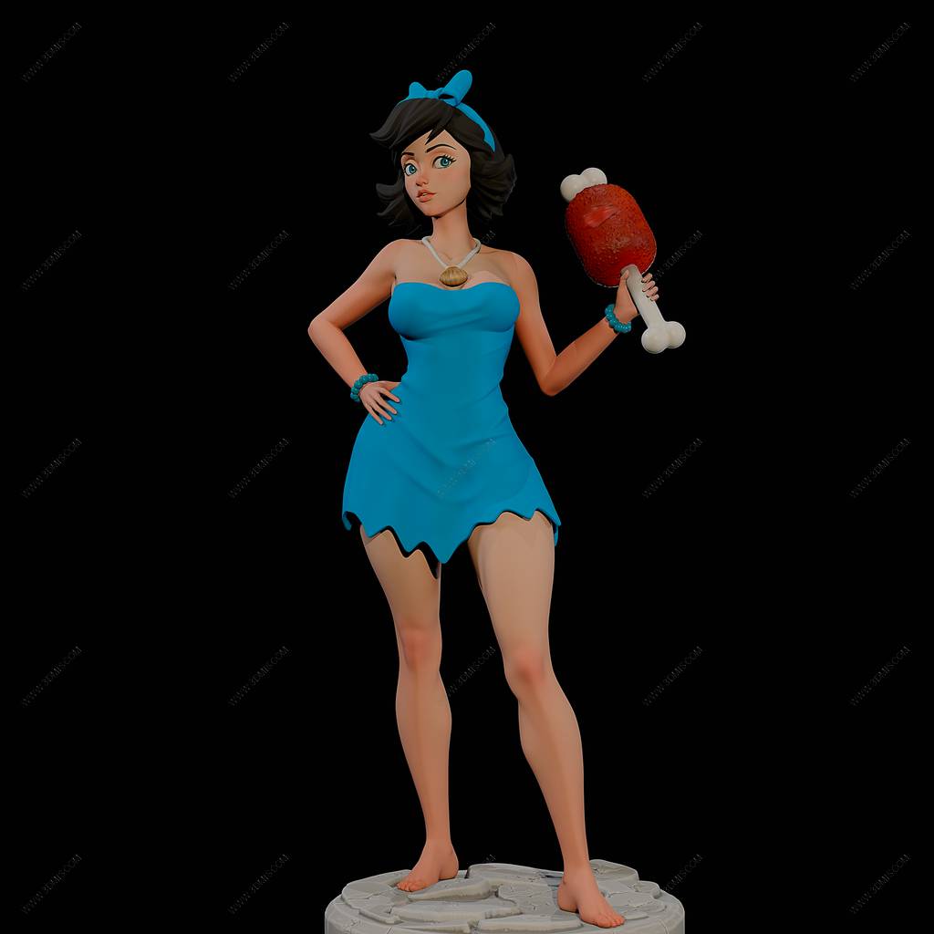 P站图纸印象馆 Momoji 摩登原始人 Betty Rubble Momoji 摩登原始人 Betty Rubble