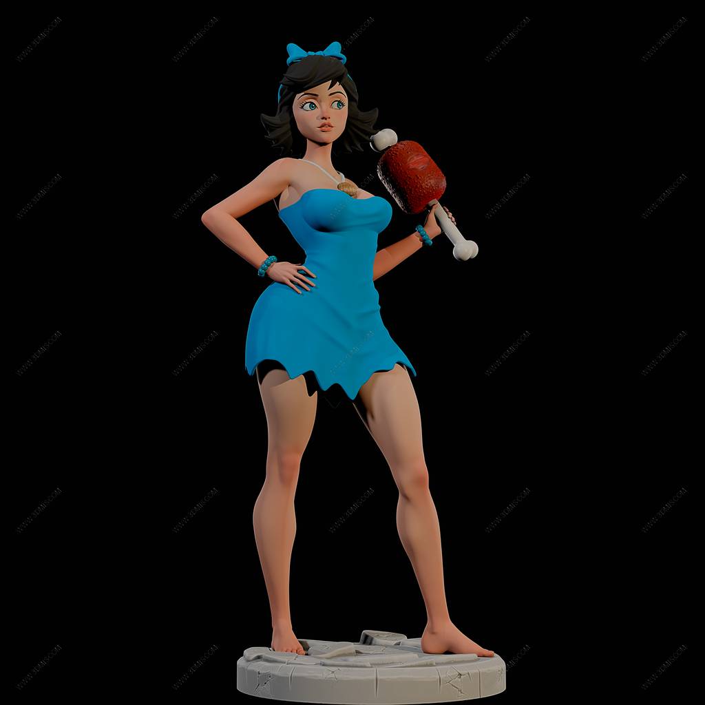 P站图纸印象馆 Momoji 摩登原始人 Betty Rubble Momoji 摩登原始人 Betty Rubble
