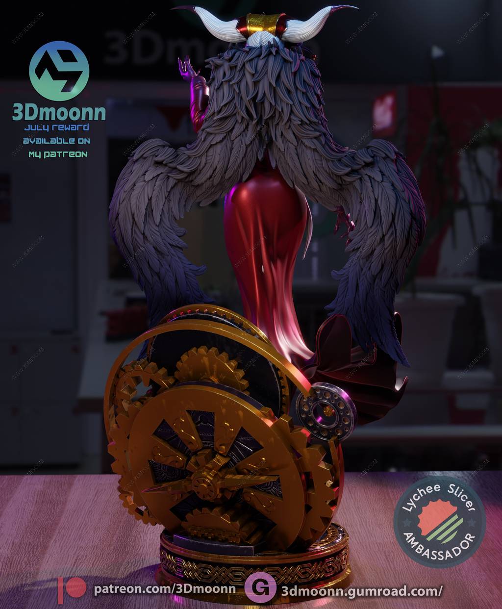 P站图纸印象馆 3Dmoonn 最终幻想 时之魔女 3Dmoonn 最终幻想 时之魔女