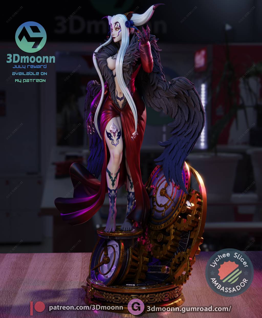 P站图纸印象馆 3Dmoonn 最终幻想 时之魔女 3Dmoonn 最终幻想 时之魔女