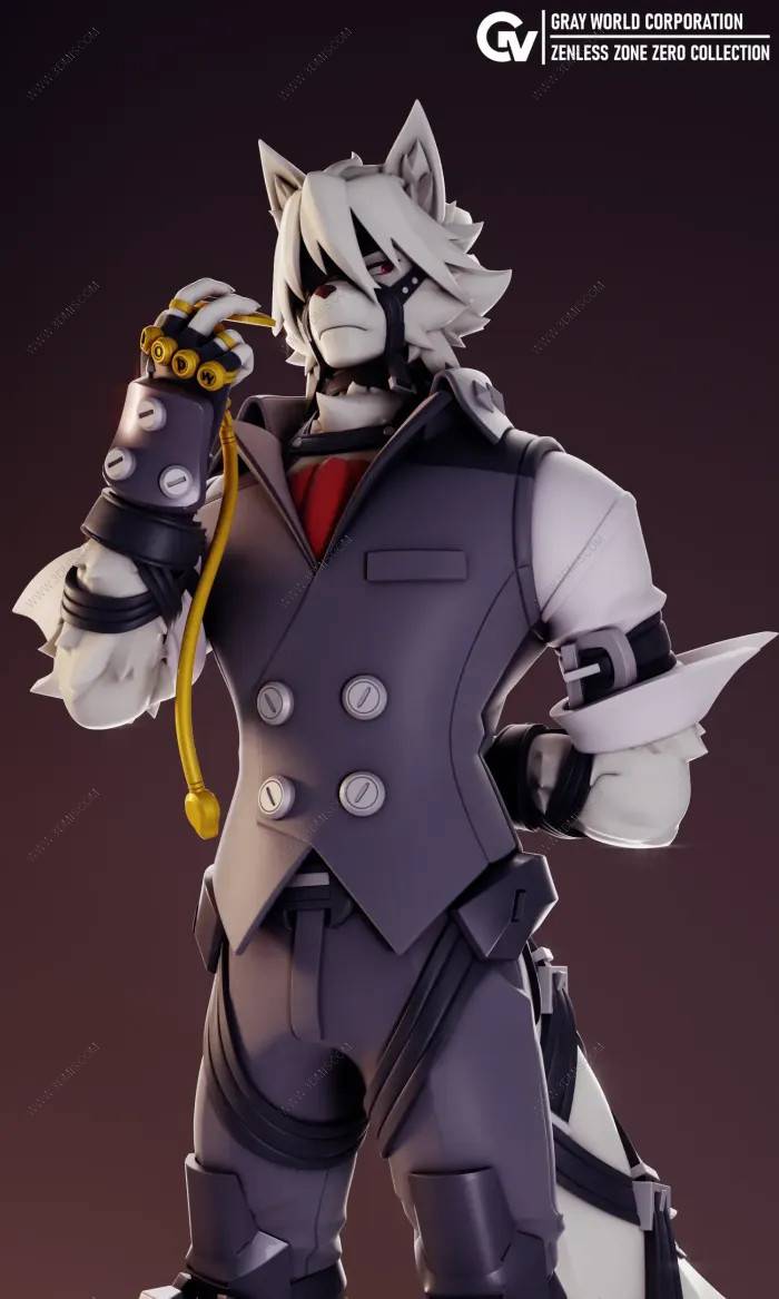 P站图纸印象馆 GrayWorld 绝区零 冯·莱卡恩 GrayWorld 绝区零 冯·莱卡恩