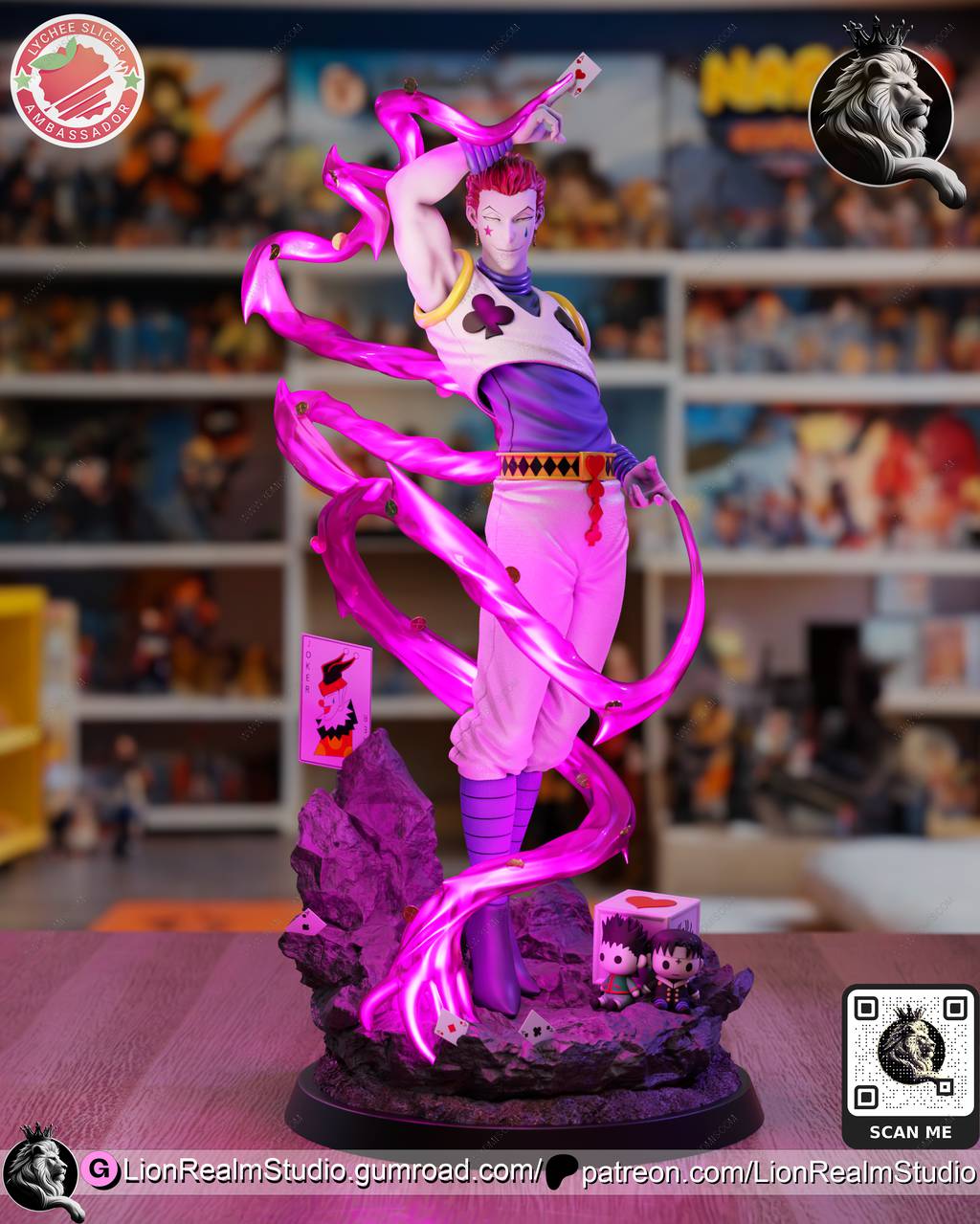 P站图纸印象馆 LionRealm 全职猎人 西索 LionRealm 全职猎人 西索