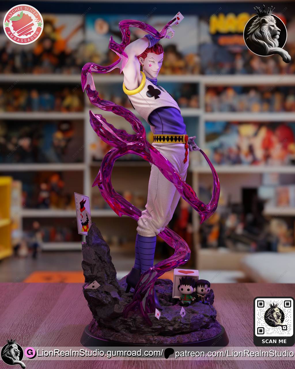 P站图纸印象馆 LionRealm 全职猎人 西索 LionRealm 全职猎人 西索