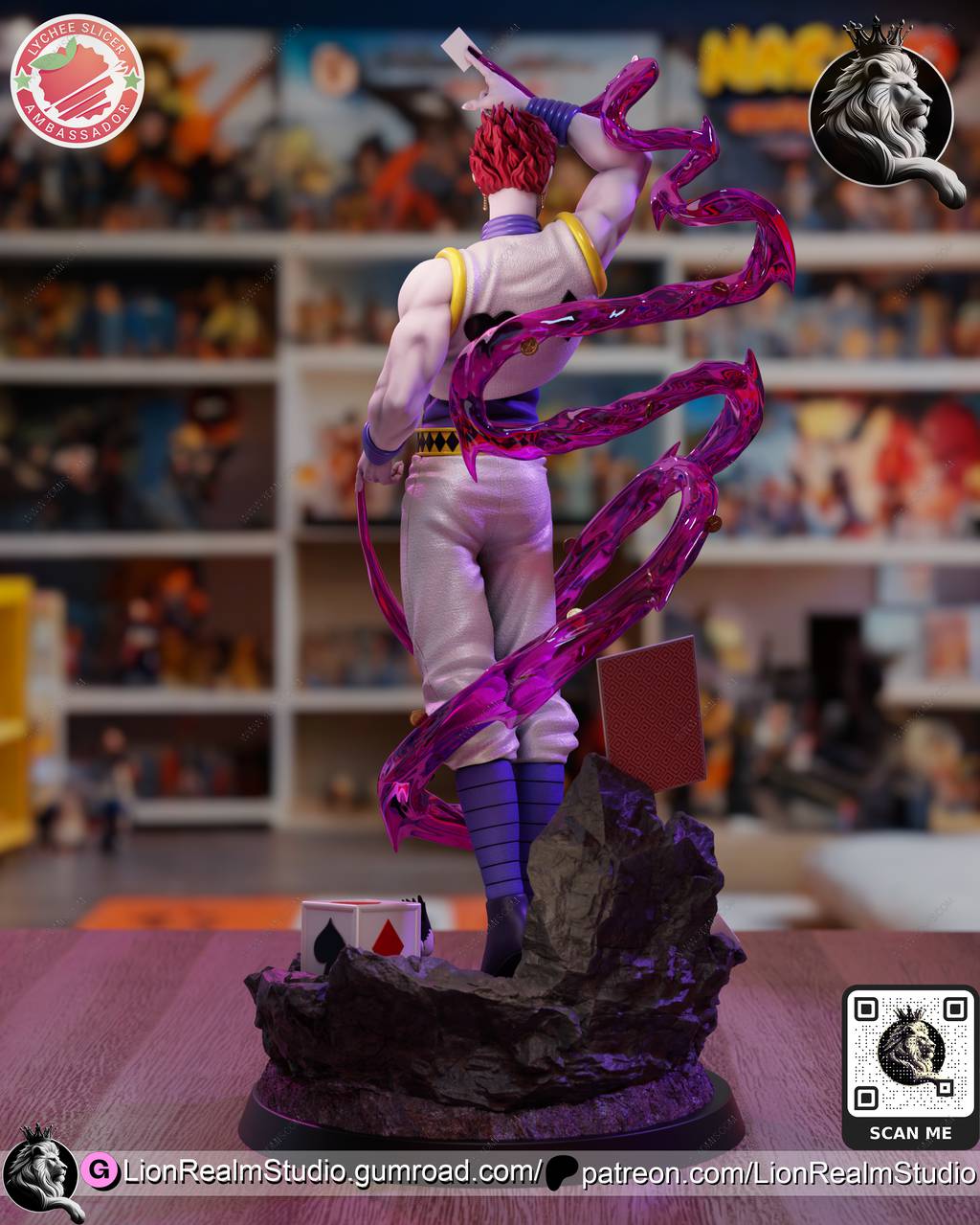 P站图纸印象馆 LionRealm 全职猎人 西索 LionRealm 全职猎人 西索