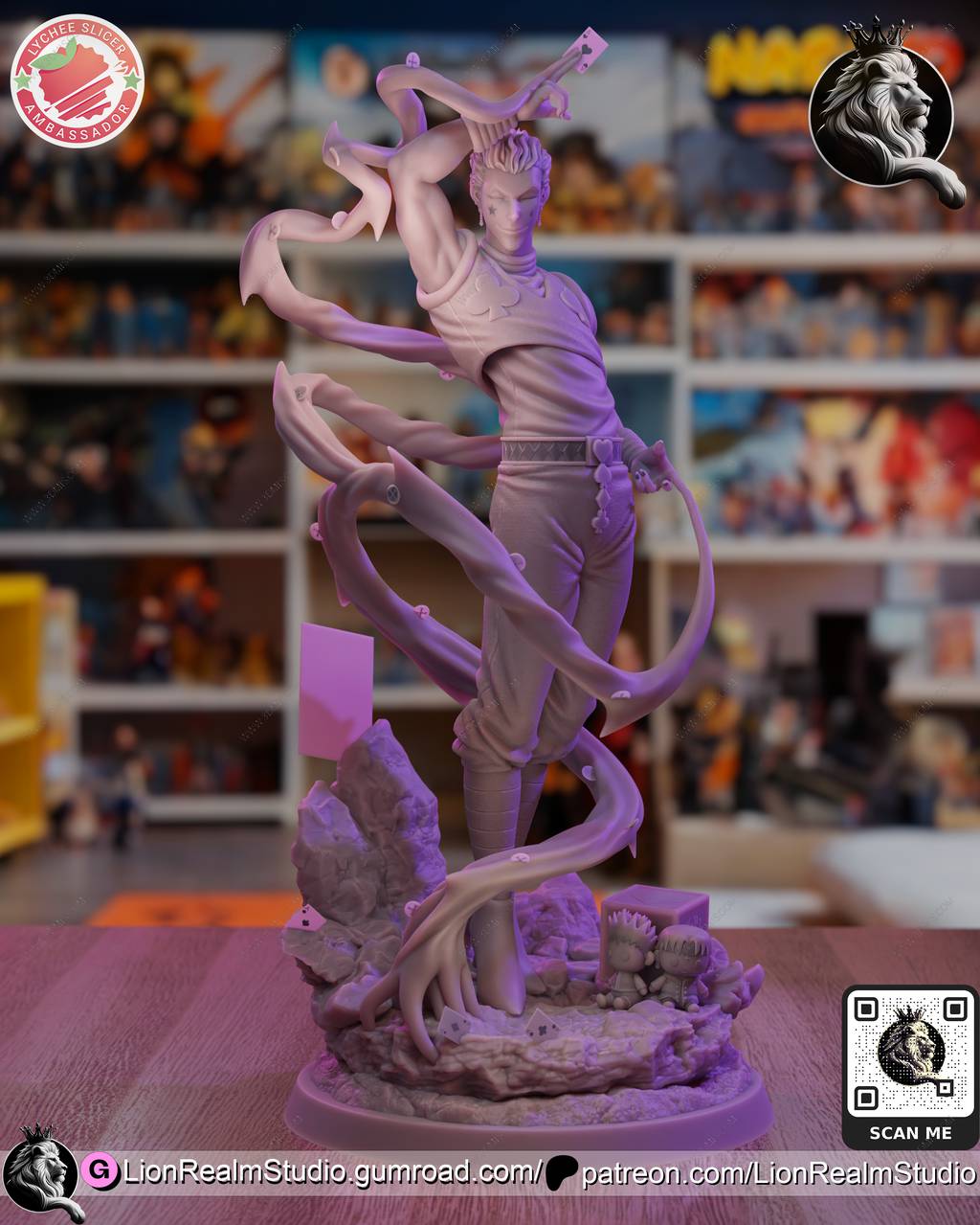 P站图纸印象馆 LionRealm 全职猎人 西索 LionRealm 全职猎人 西索