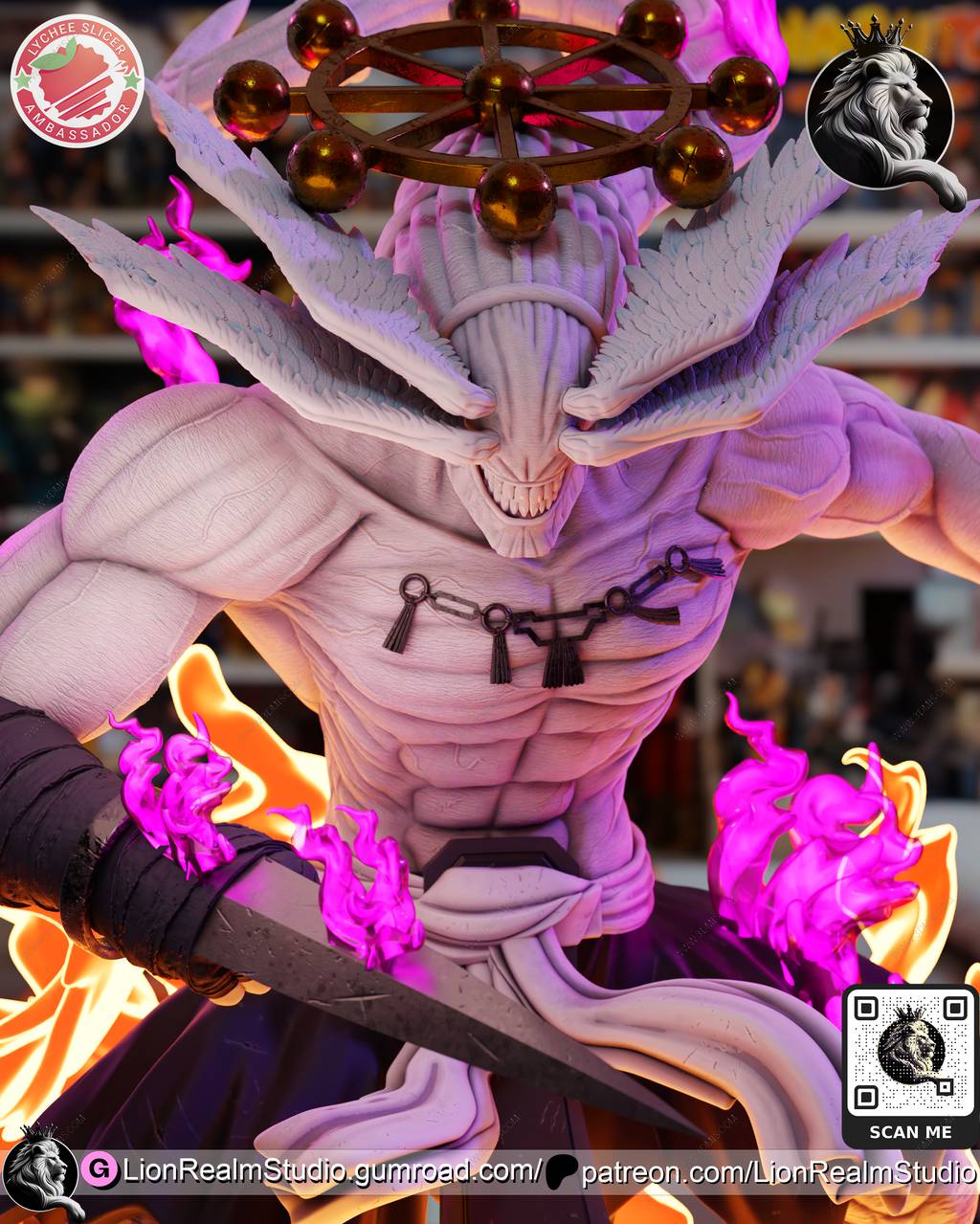 P站图纸印象馆 LionRealm 咒术回战 魔虚罗 LionRealm 咒术回战 魔虚罗