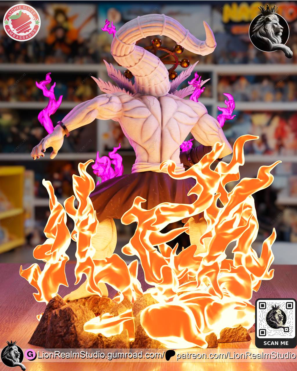 P站图纸印象馆 LionRealm 咒术回战 魔虚罗 LionRealm 咒术回战 魔虚罗