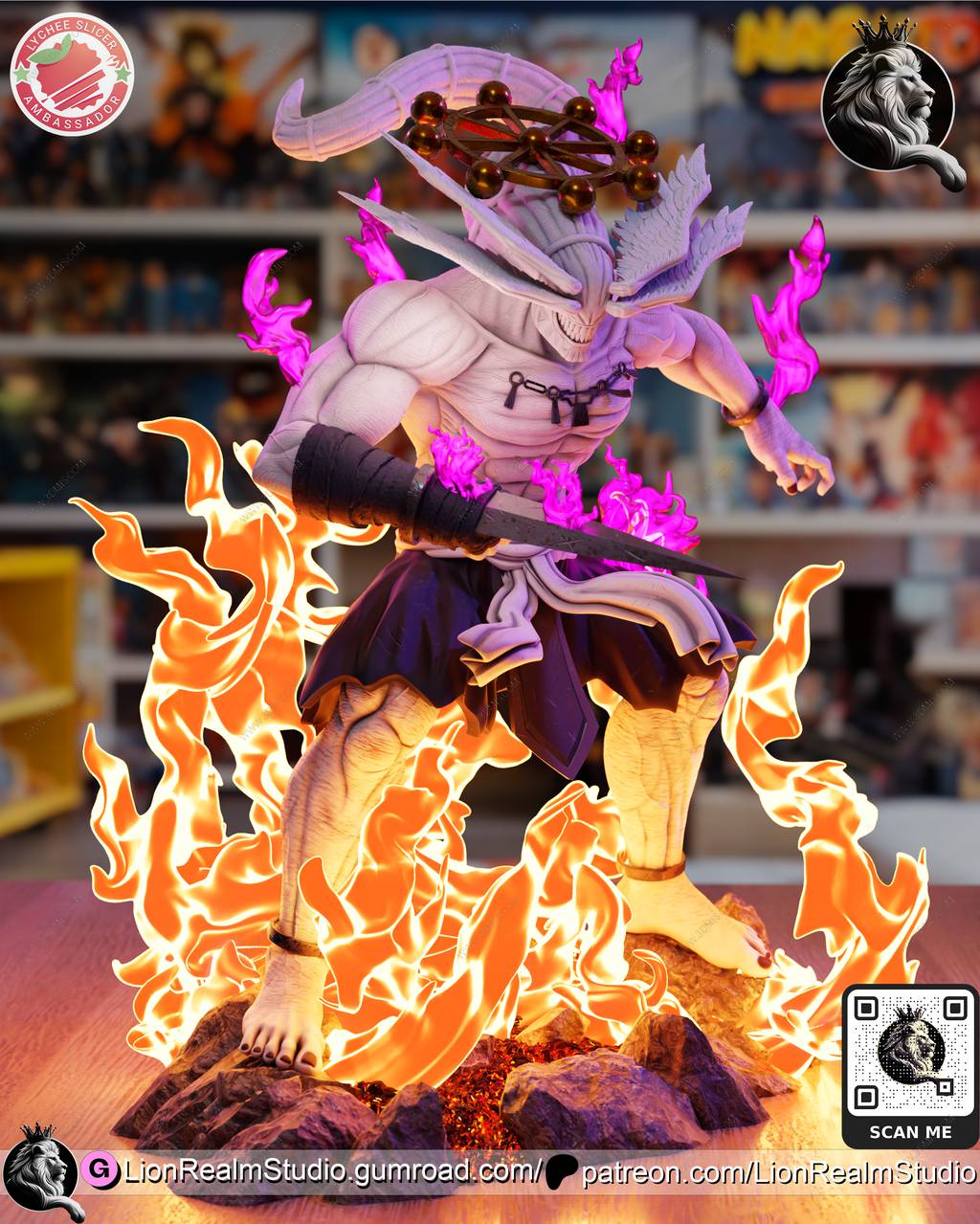 P站图纸印象馆 LionRealm 咒术回战 魔虚罗 LionRealm 咒术回战 魔虚罗