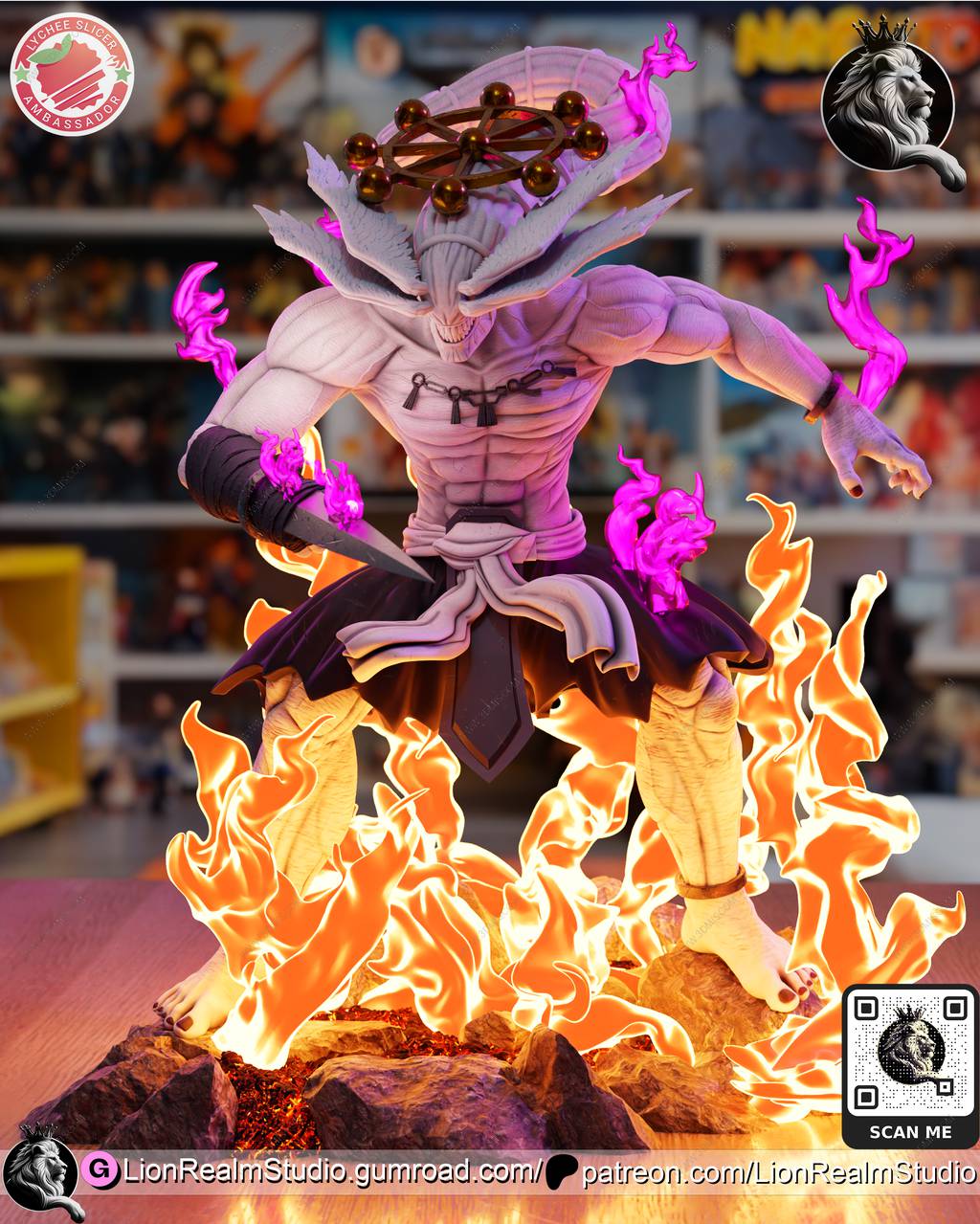 P站图纸印象馆 LionRealm 咒术回战 魔虚罗 LionRealm 咒术回战 魔虚罗