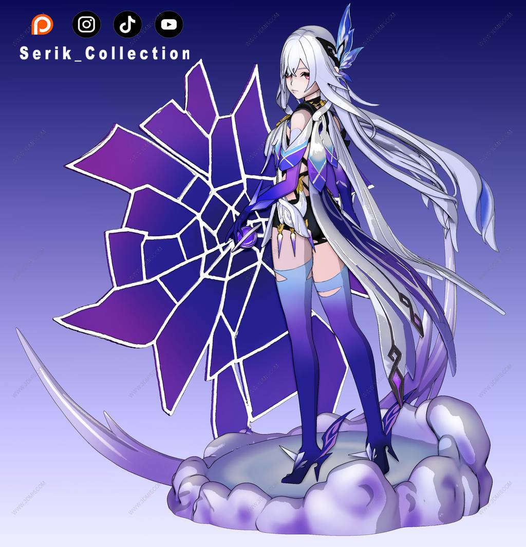 P站图纸印象馆 SERIK COLLECTION 原神 丝柯克 SERIK COLLECTION 原神 丝柯克