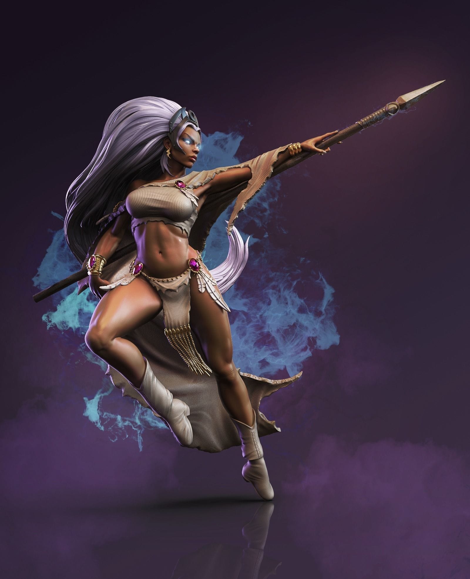 P站图纸印象馆 漫威 暴风女 漫威 暴风女