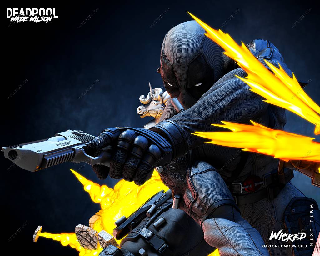 P站图纸印象馆 3DWicked 漫威 死待 3DWicked 漫威 死待