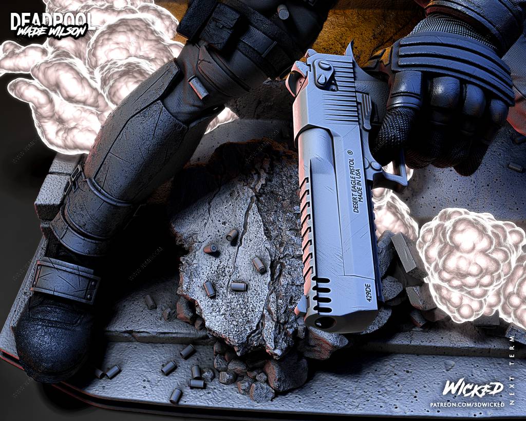 P站图纸印象馆 3DWicked 漫威 死待 3DWicked 漫威 死待