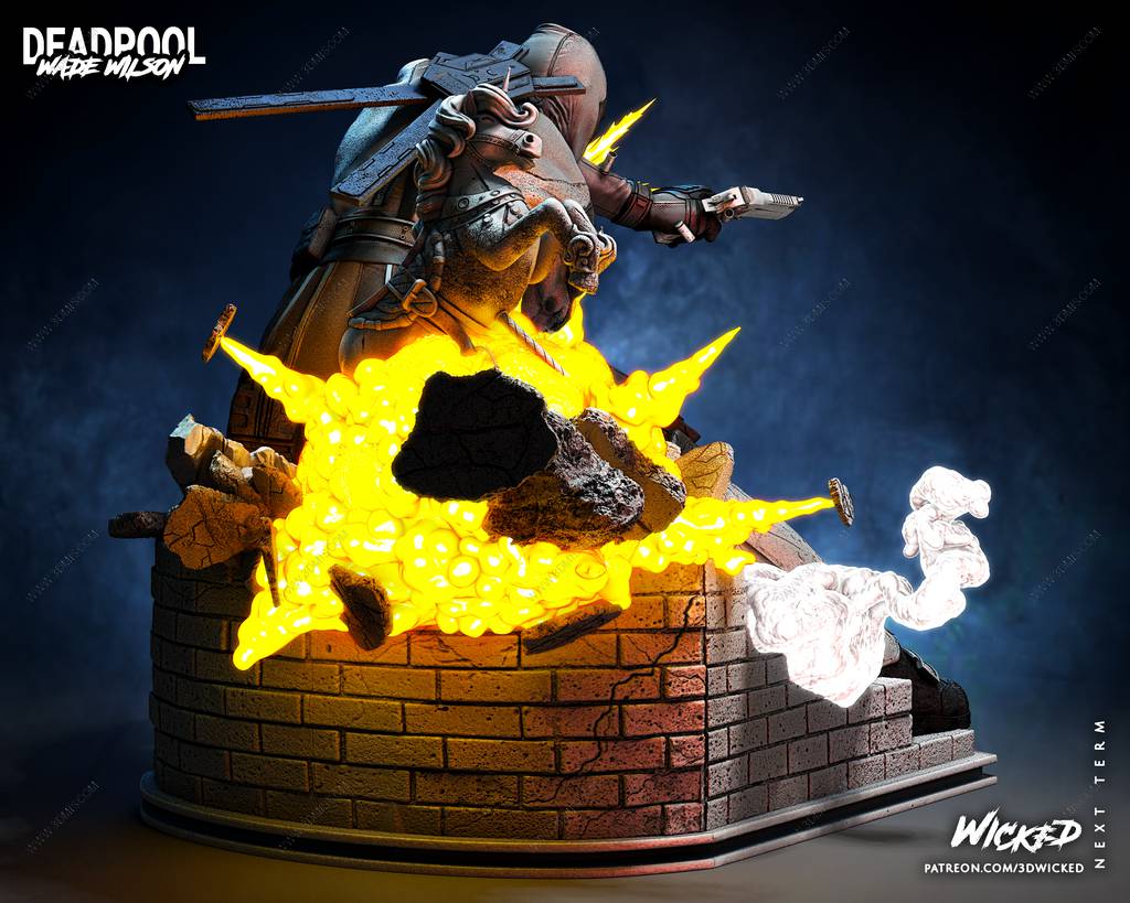 P站图纸印象馆 3DWicked 漫威 死待 3DWicked 漫威 死待