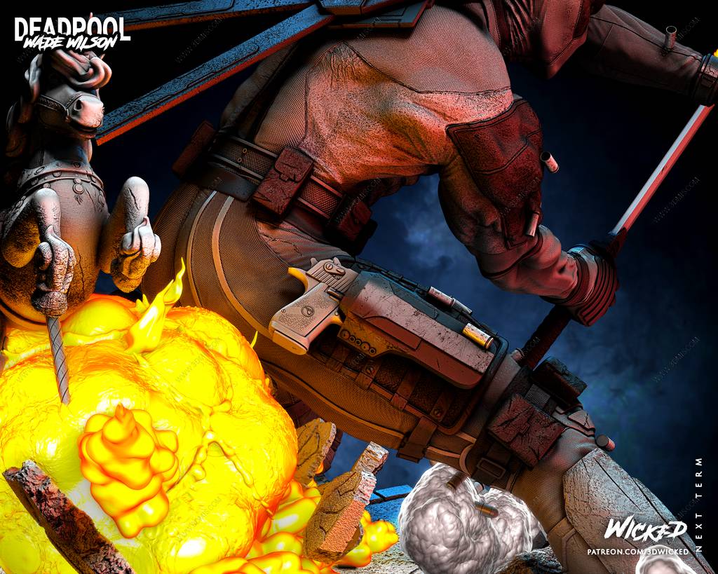 P站图纸印象馆 3DWicked 漫威 死待 3DWicked 漫威 死待