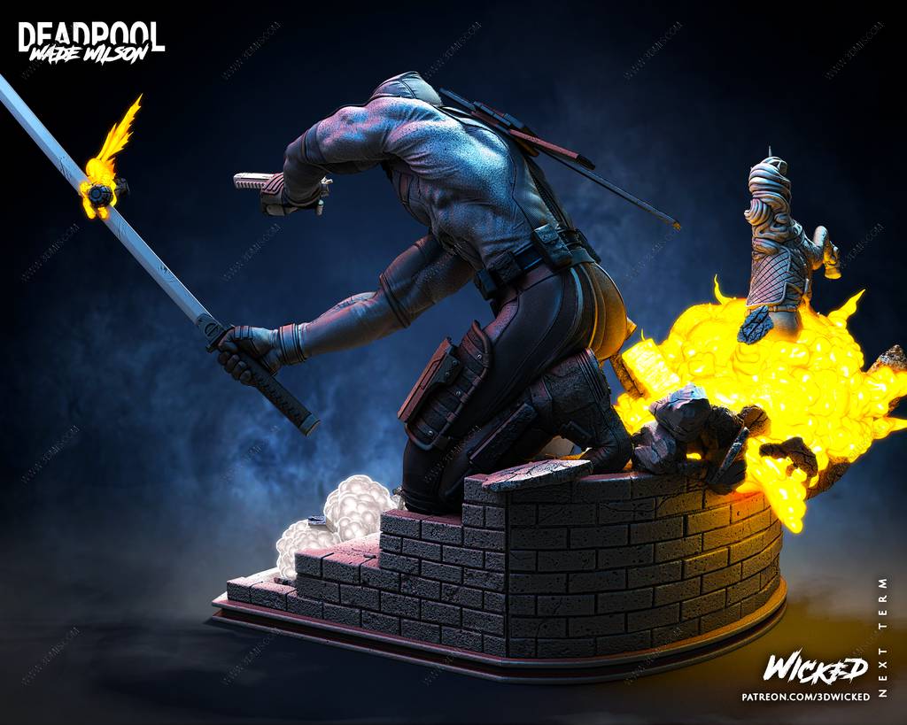 P站图纸印象馆 3DWicked 漫威 死待 3DWicked 漫威 死待