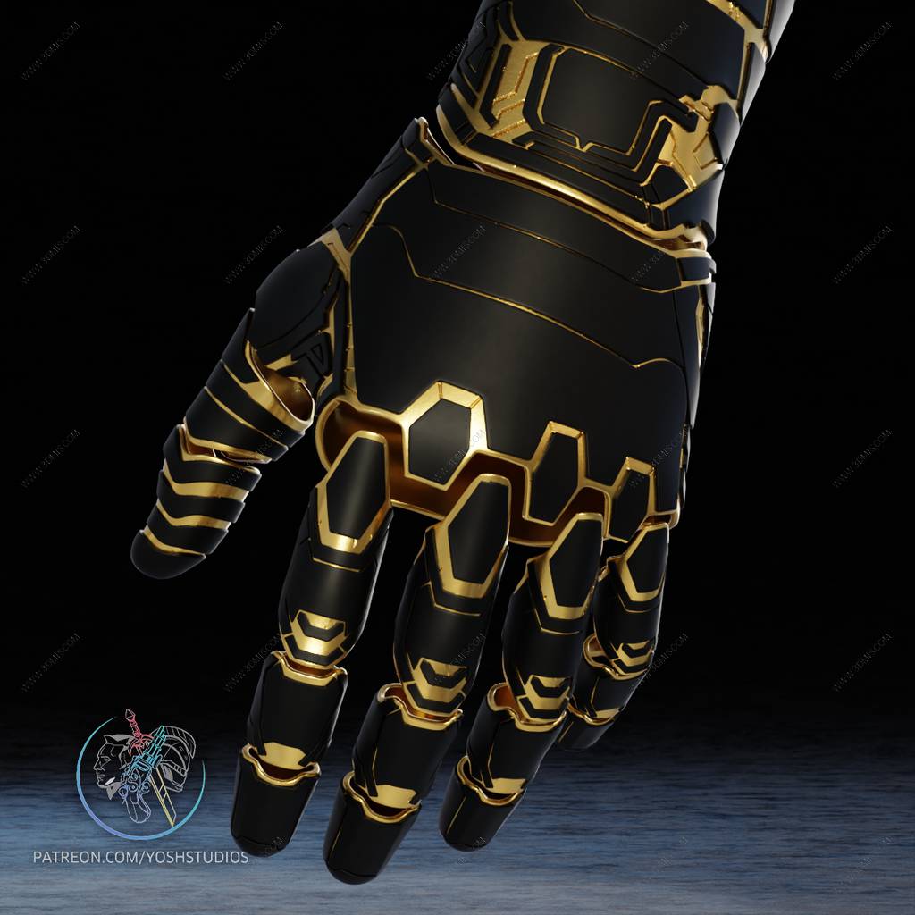 P站图纸印象馆 Yosh 漫威 冬兵的手臂 Yosh 漫威 冬兵的手臂