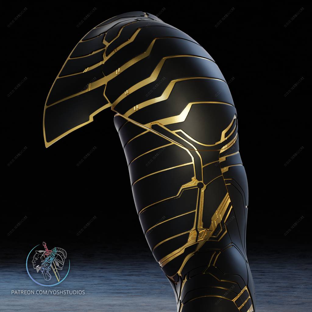 P站图纸印象馆 Yosh 漫威 冬兵的手臂 Yosh 漫威 冬兵的手臂