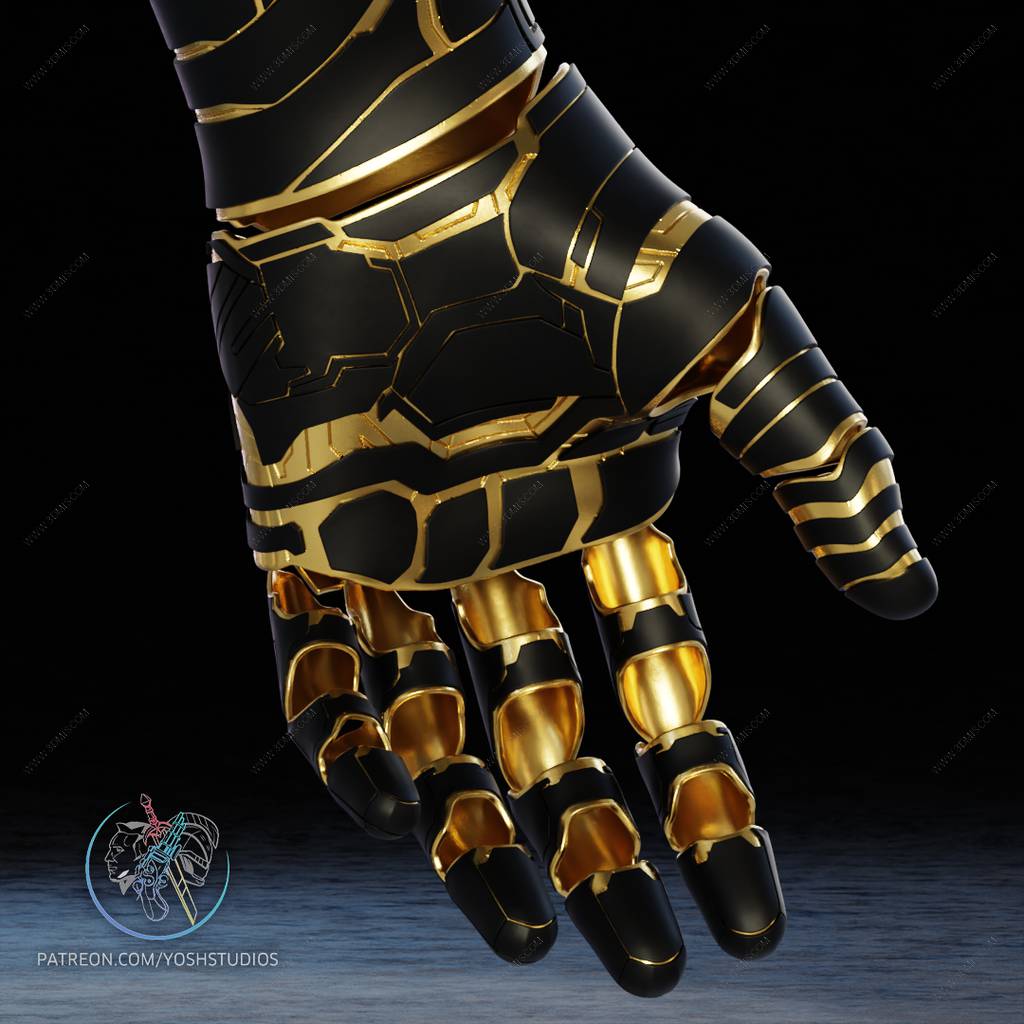 P站图纸印象馆 Yosh 漫威 冬兵的手臂 Yosh 漫威 冬兵的手臂