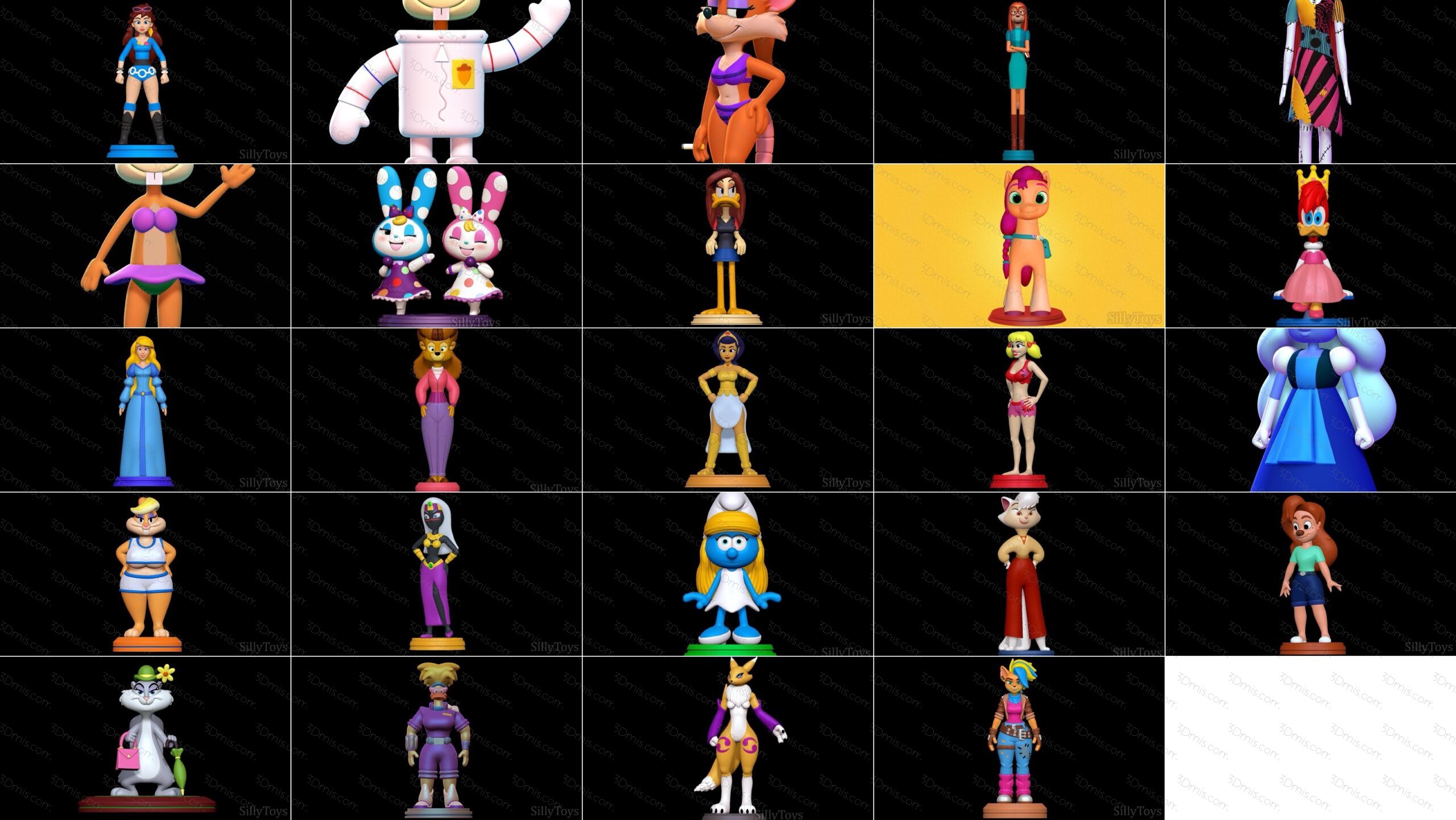 P站图纸印象馆 SillyToys合集 SillyToys合集