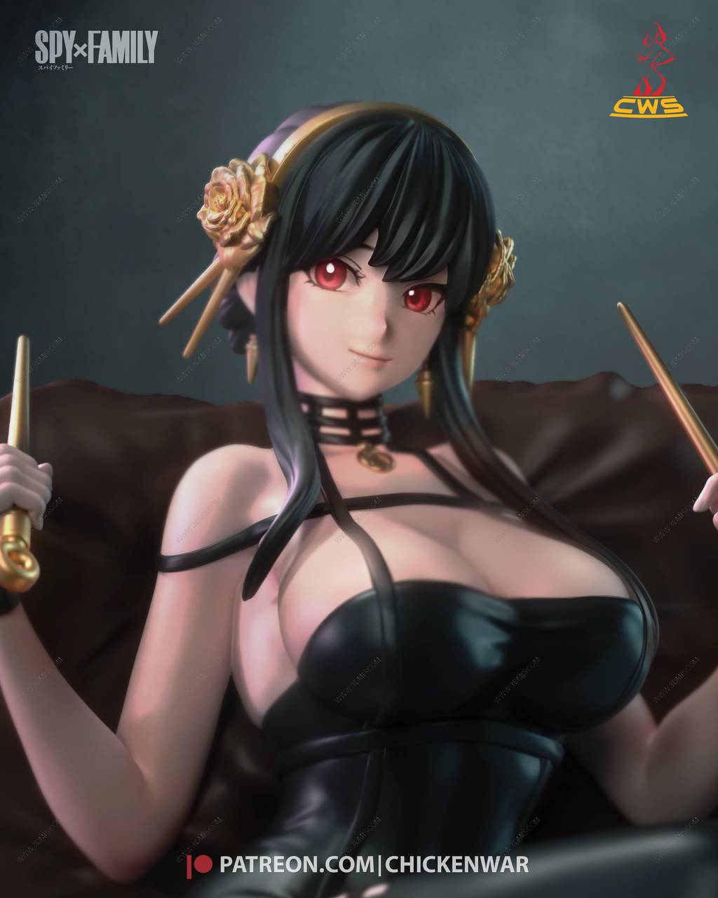 P站图纸印象馆 CW Studio 间谍过家家 约尔福杰 CW Studio 间谍过家家 约尔福杰