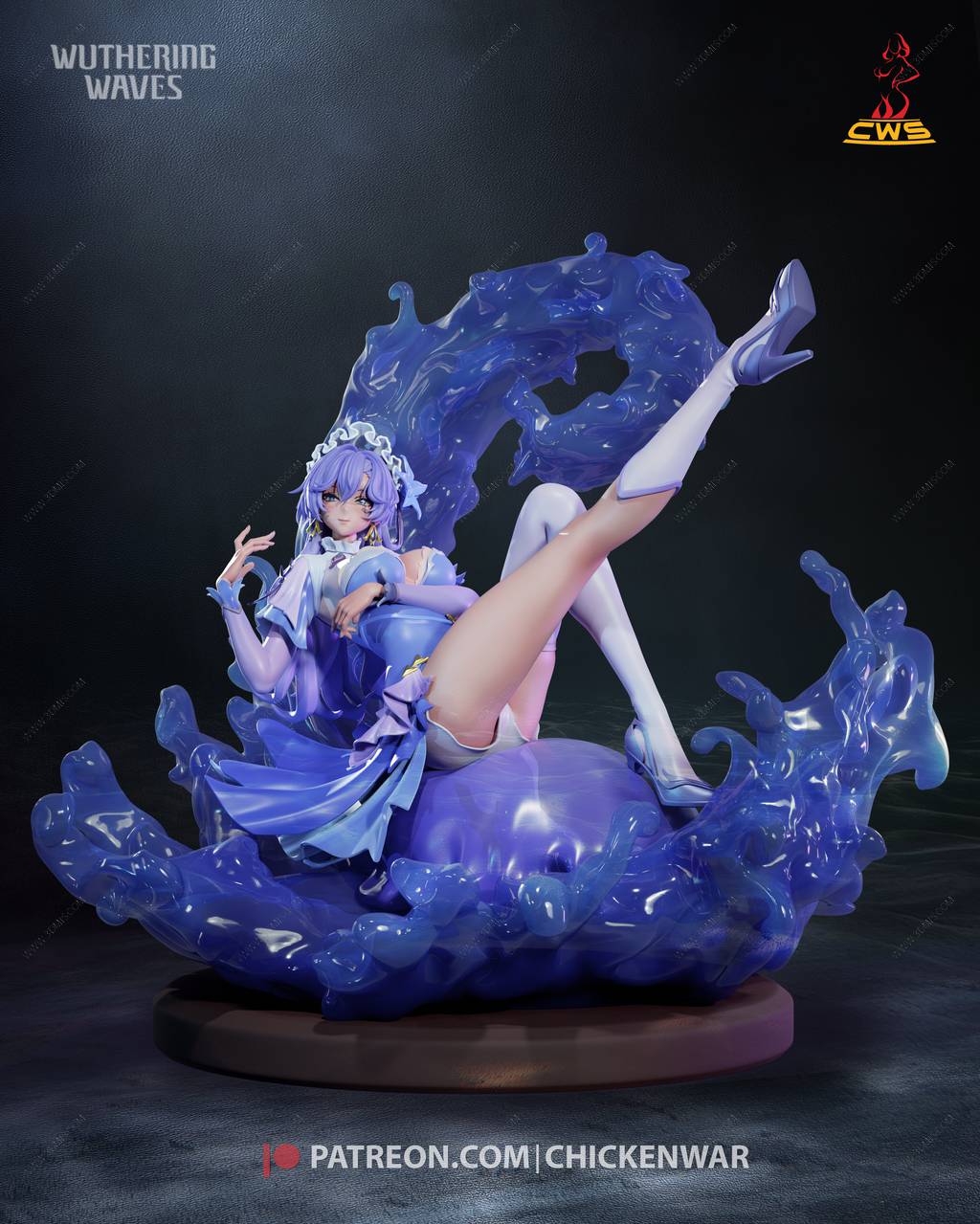 P站图纸印象馆 CW Studio 鸣潮 坎特蕾拉·翡萨烈 CW Studio 鸣潮 坎特蕾拉·翡萨烈