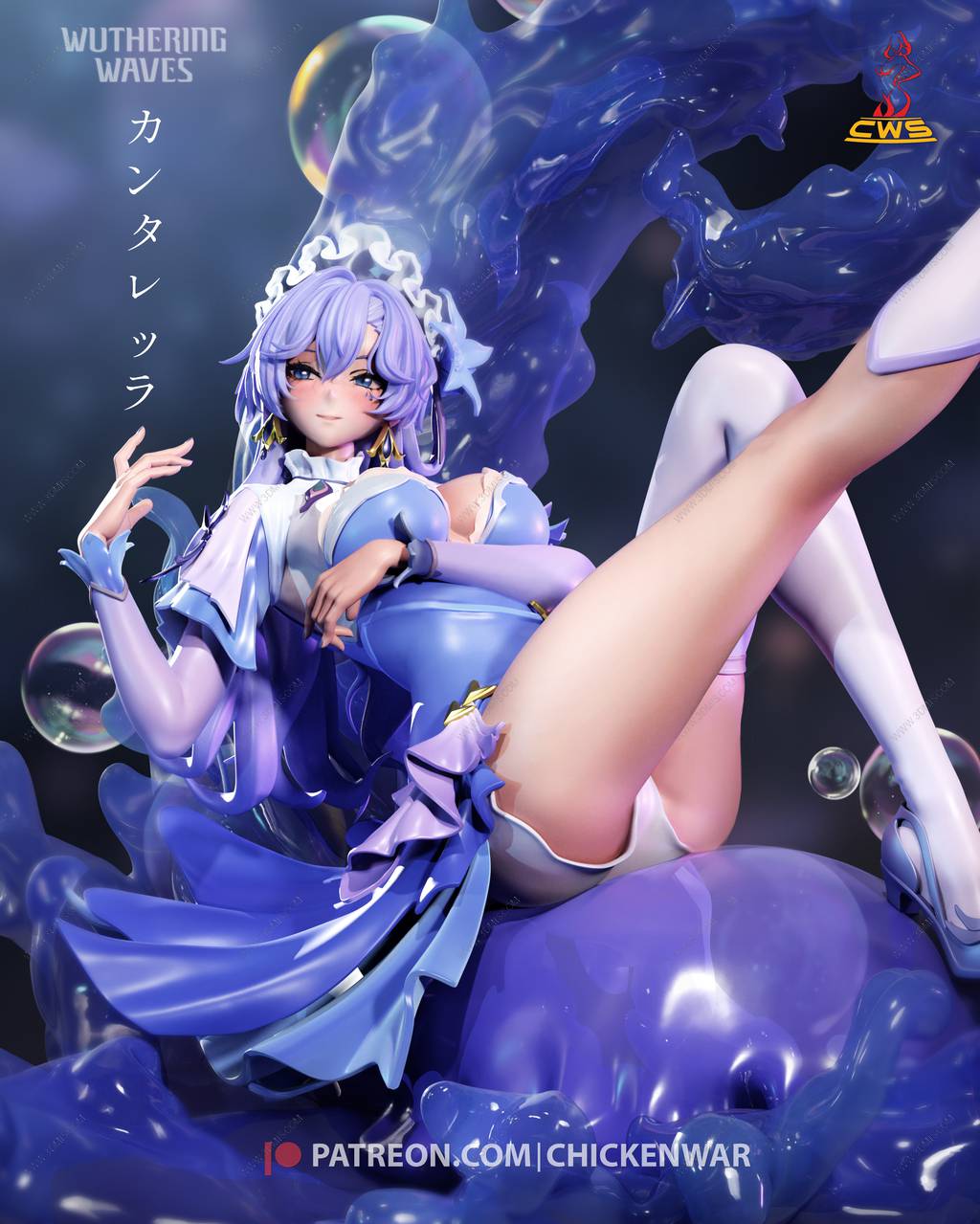 P站图纸印象馆 CW Studio 鸣潮 坎特蕾拉·翡萨烈 CW Studio 鸣潮 坎特蕾拉·翡萨烈