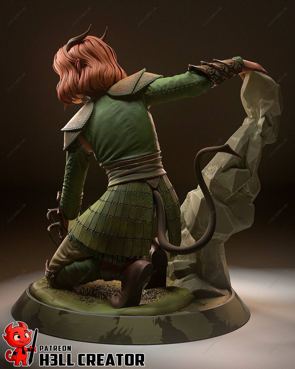 P站图纸印象馆 H3LL 龙与地下城 多立克 H3LL 龙与地下城 多立克