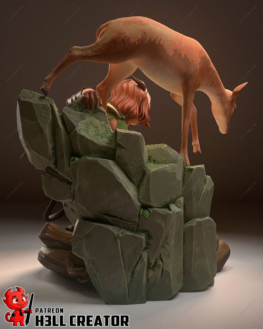 P站图纸印象馆 H3LL 龙与地下城 多立克 H3LL 龙与地下城 多立克