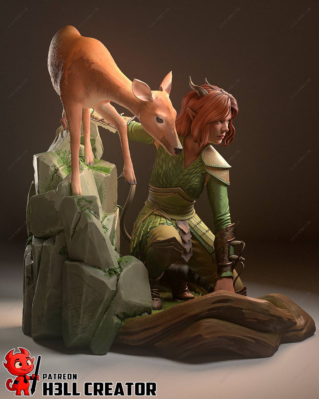 P站图纸印象馆 H3LL 龙与地下城 多立克 H3LL 龙与地下城 多立克