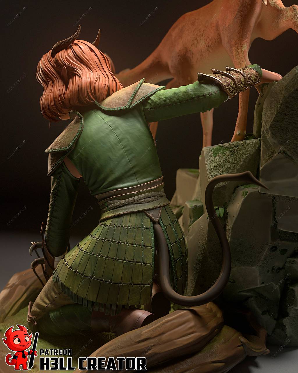 P站图纸印象馆 H3LL 龙与地下城 多立克 H3LL 龙与地下城 多立克