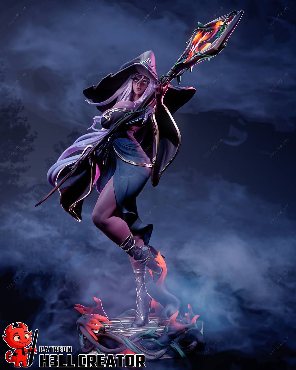 P站图纸印象馆 H3LL 艾尔登法环 隐士 H3LL 艾尔登法环 隐士