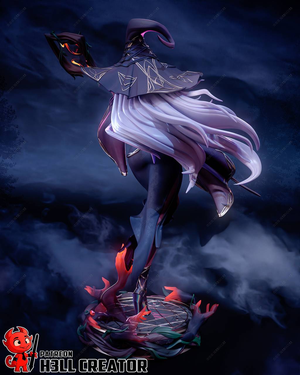 P站图纸印象馆 H3LL 艾尔登法环 隐士 H3LL 艾尔登法环 隐士