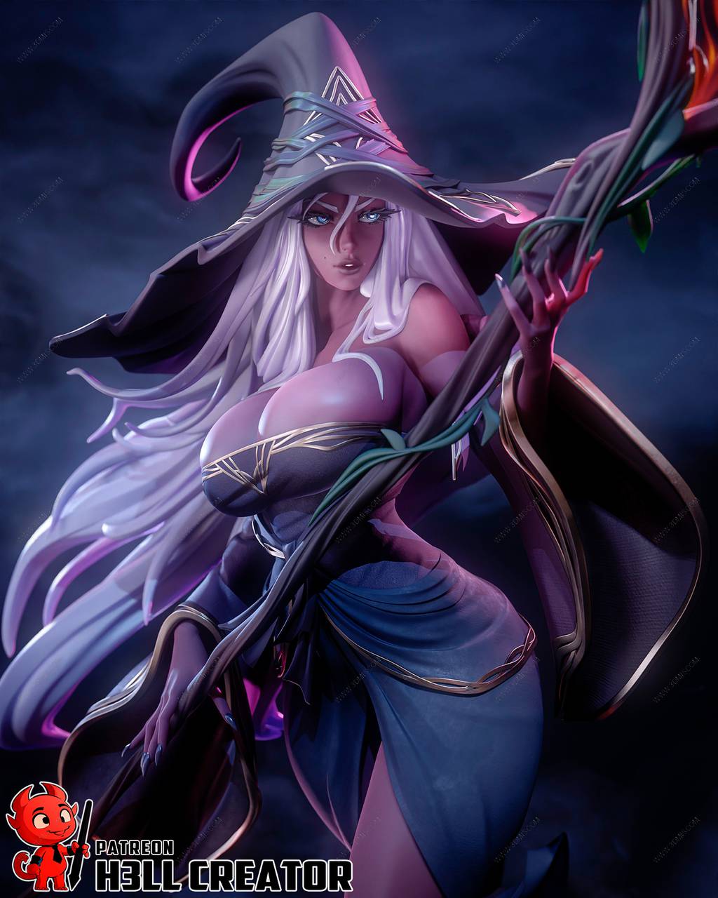 P站图纸印象馆 H3LL 艾尔登法环 隐士 H3LL 艾尔登法环 隐士