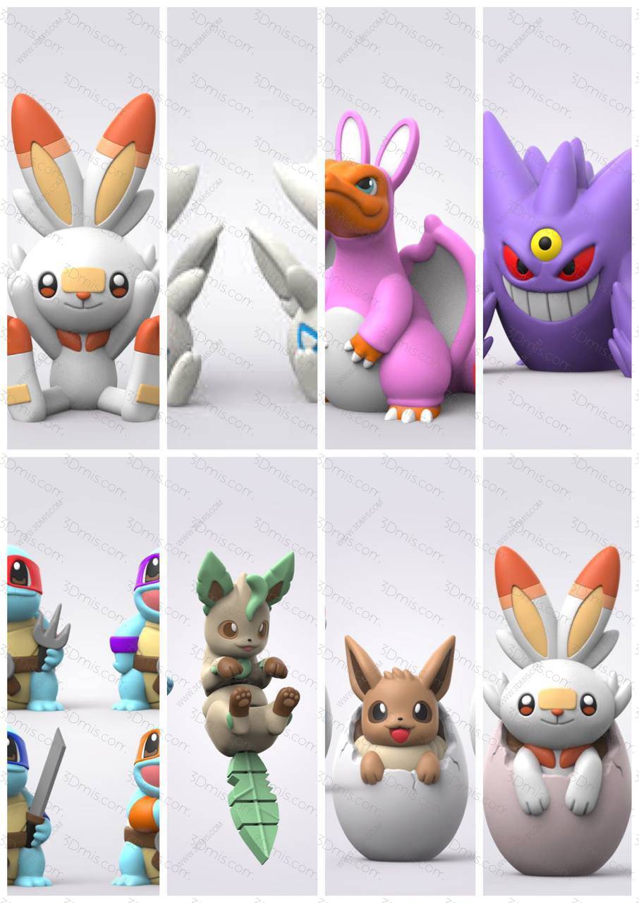 P站图纸印象馆 精灵宝可梦 精灵宝可梦