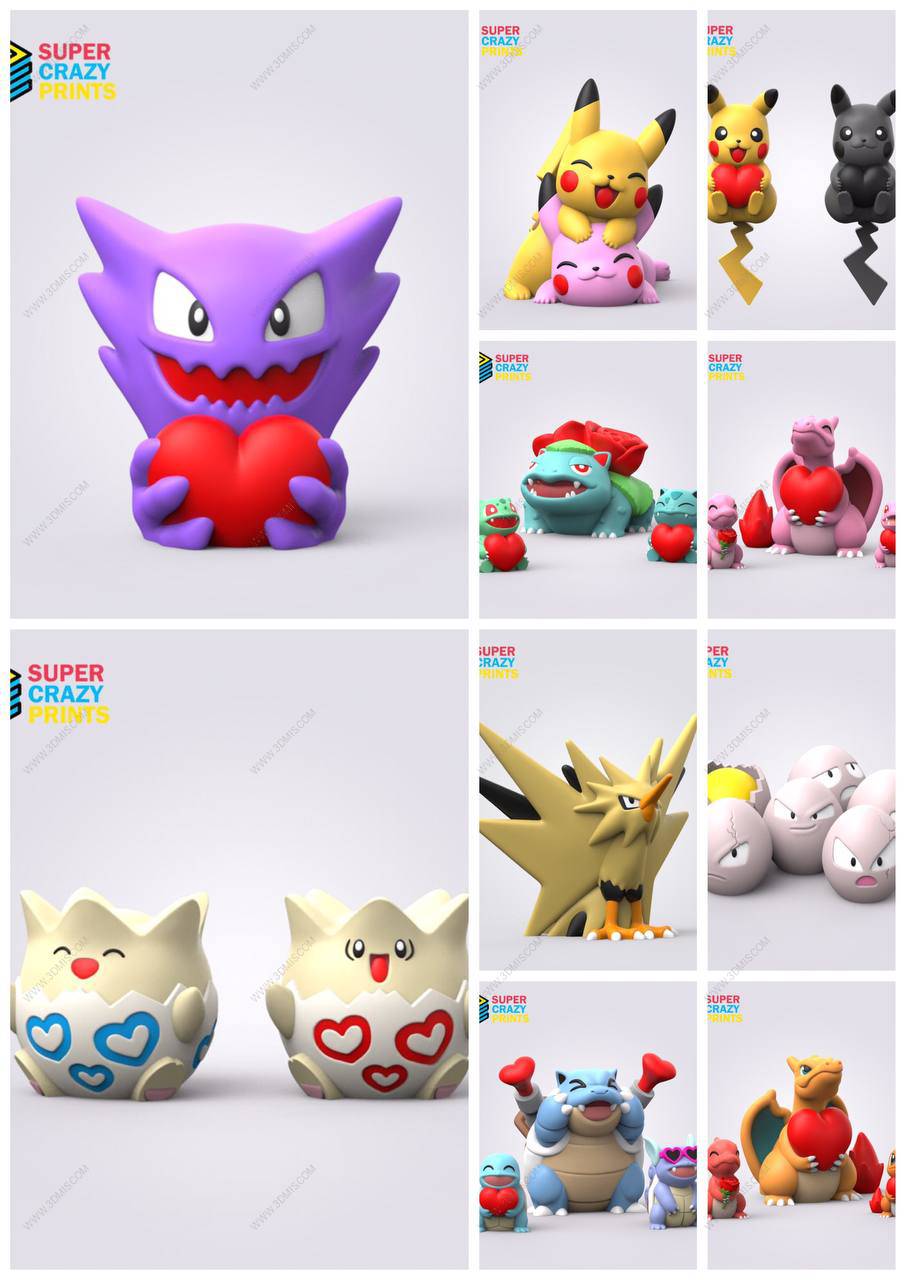 P站图纸印象馆 精灵宝可梦 精灵宝可梦